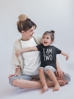 Ich bin zwei 2. Geburtstag Kinder Tshirt Geburtstag 2 Kinder Alter Geschenk Party Junge Mädchen