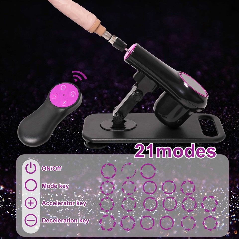 Electric Automatic Sex Machine with Dildo Sex Toys for Women G-Spot
