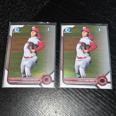 2022 1st Bowman Chrome Baseball Rookie RC Christian Roa BCP-130 | eBay