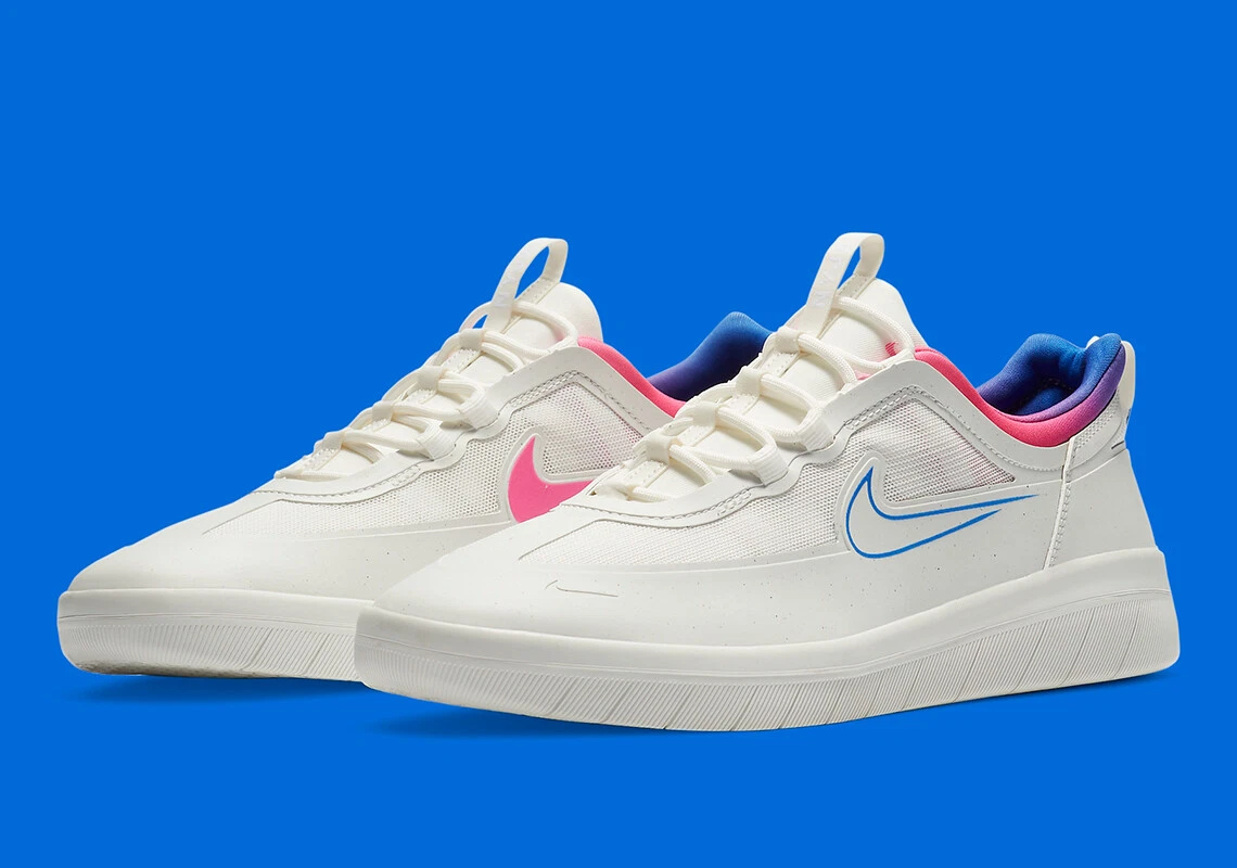 robo Cámara Arqueólogo Nike SB Nyjah Huston Free 2 Tokyo 2020 Pink White CU9220-100 4.5 Men = 6  Women | eBay