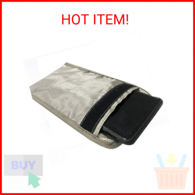 Faraday Bag Anti-Radiation Cell Phone Sleeve Signal Block Pouch - Security Pouch