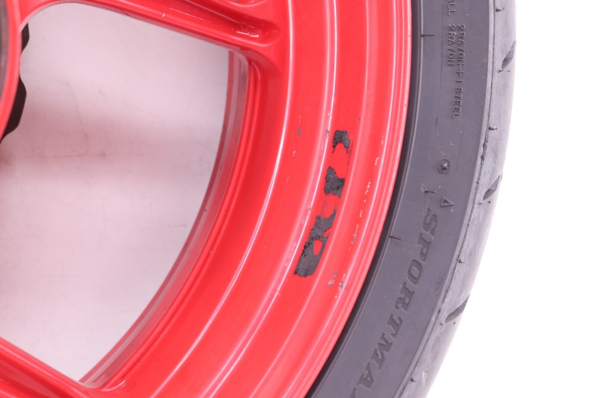 2006 05 06 KAWASAKI ZX6R ZX636 ZX6 636 OEM REAR WHEEL RIM ROTOR