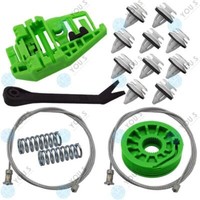 FüR BMW 3Er E90 E91 Fensterheber Reparatursatz + Clips + Werkzeug Hinten Links