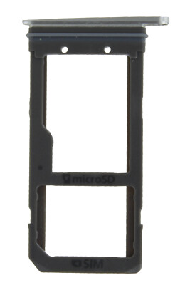 Original Samsung Galaxy S7 Edge G935 Weiß Sim & Speicherkarten Tray - GH98-38787B
