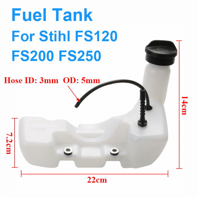 Mower Trimmer Brush Cutter Fuel Tank For STIHL FS120 FS200 FS250