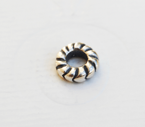 Genuine Pandora Silver Spacer - Row of Hearts - 790204 - retired - Picture 2 of 3