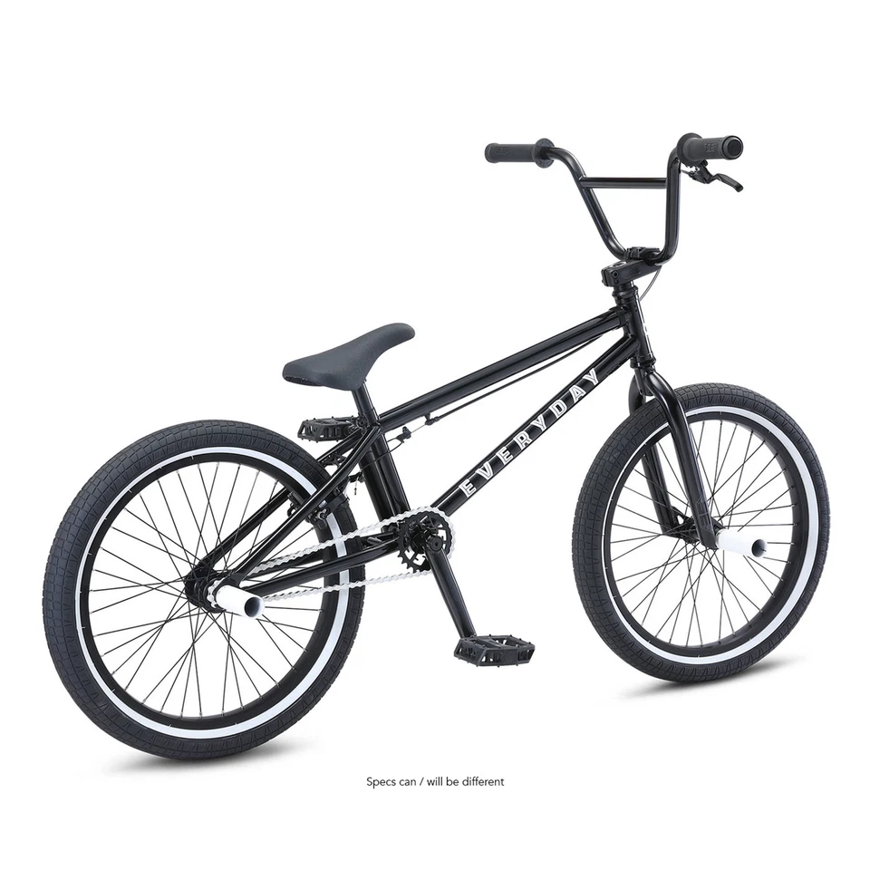 20" BMX Freestyle Bike SE Bikes Everyday 140-165cm Kinder Jugend Fahrrad black - Bild 3 von 3