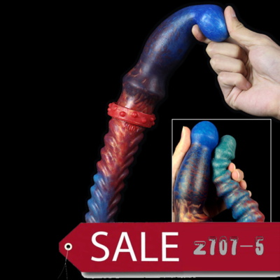 36cm Super Long Streamer Color Double Dildo Fishbone Shape Anal Plug Sex  Toys | eBay