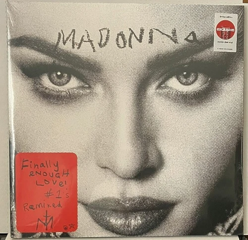 Madonna Finally Enough Love Vinyl NEW SEALED Exclusive Crystal Clear Vinyl  2022