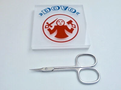 Hautschere DOVO SOLINGEN Turmspitze, gebogen, Cuticle scissor Premium Qualität !