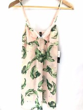 Webster Miami Target Sheer Babydoll Chemise Size Medium Nightgown Pink Flamingos
