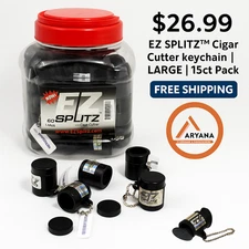 EZ SPLITZ™ Cigar Cutter keychain | LARGE | 15ct Pack – $26.99 + FREE SHIPPING