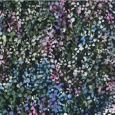 Wildflower Vine Leaf 44" batik by Hoffman, V5219-694