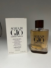 Giorgio Armani Acqua Di Gio Absolu - 2.5oz 75ml - Eau de Parfum for Men
