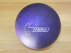 NIB 14# Hammer Purple Pearl Urethane Bowling Ball 14.1/3-4" Pin/2.40oz TW