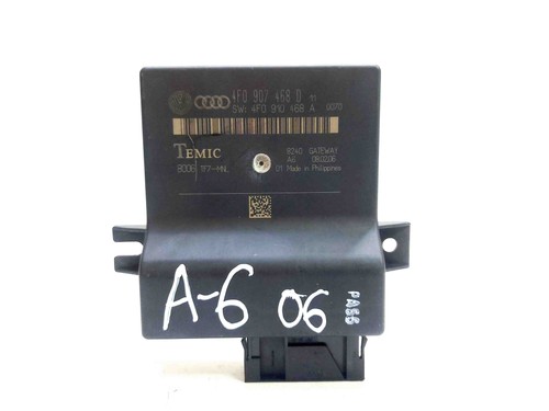 AUDI A6 Avant 4F5, C6 Gateway-Steuereinheit 4F0907468D 2.70 Diesel 30153309