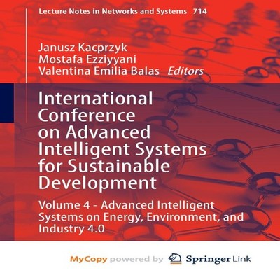 International Conference on Advanced Intelligent Systems for Sust