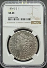 1896-S MORGAN SILVER DOLLAR NGC XF40 01EAD26