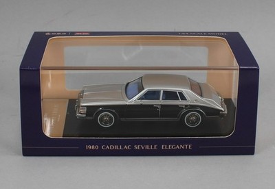 1:64 *SUNSTAR* Silver & Black 1980 Cadillac Seville Elegante Sedan *NIB*