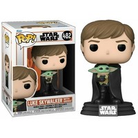Funko Pop Star Wars The Mandalorian 482 Luke Skywalker W / Grogu