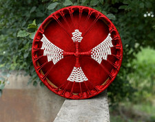 Handmade Shamanic Drum 12 14 16 18 20 Inch  Red Buffalo Hide Frame Drum  Ritua