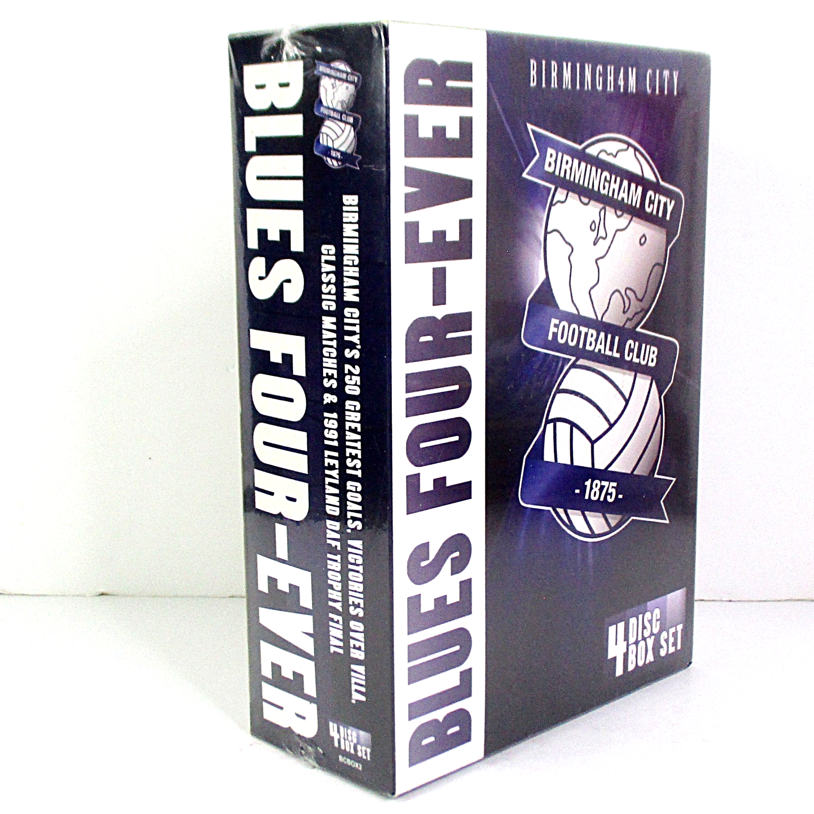Birmingham City FC Blues-Four-Ever (Official 4-Disc DVD Boxset) New & Sealed