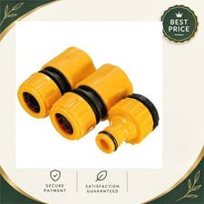3Pcs Quick Water Connector Adapter Hose Irrigation Fittings Set