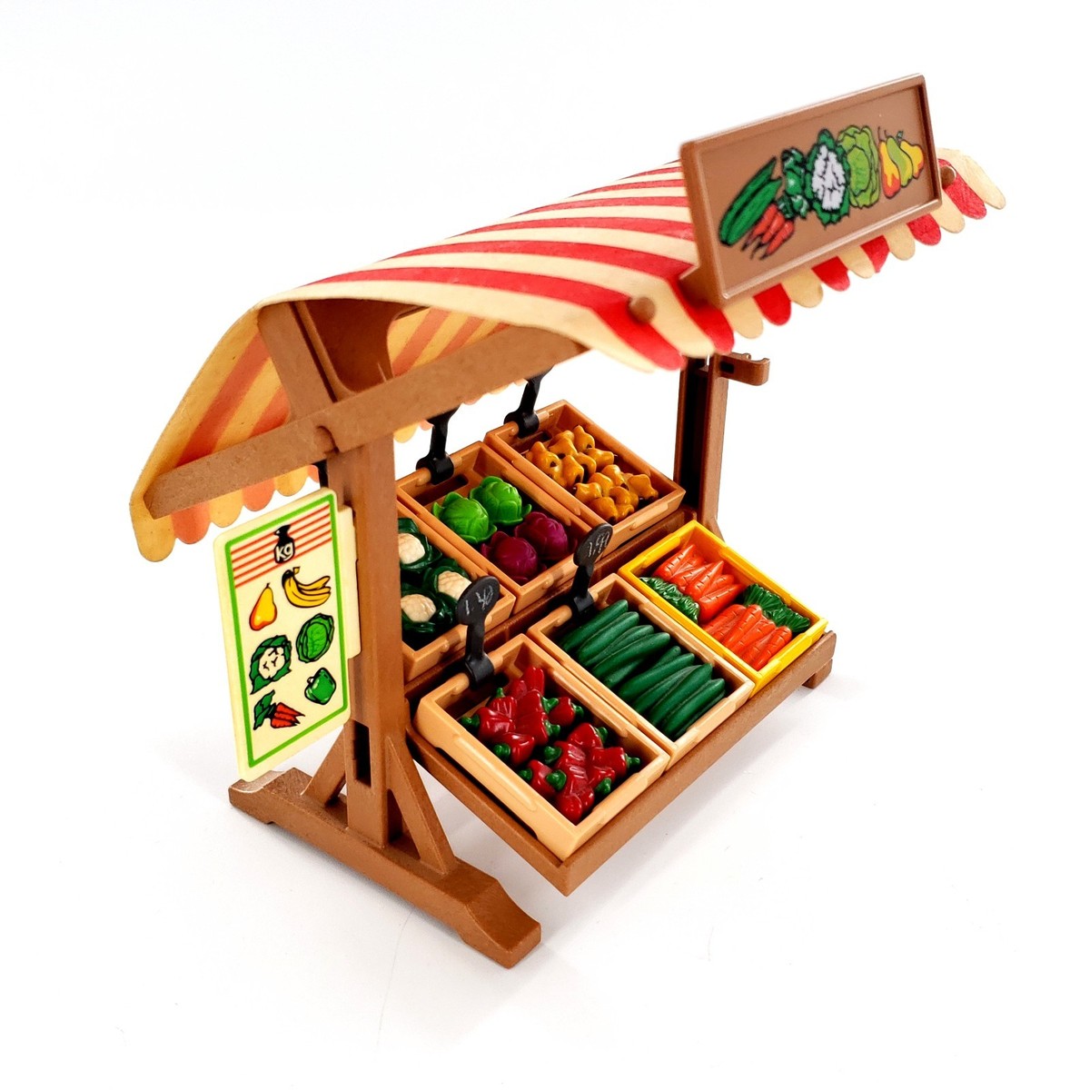 Vintage Playmobil 5341 Victorian Mansion Vegetable Produce Stand