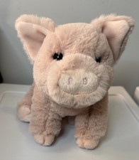 Douglas PINKIE Soft Pig Plush Stuffed Animal Douglas Cuddle Toys 15049 EUC