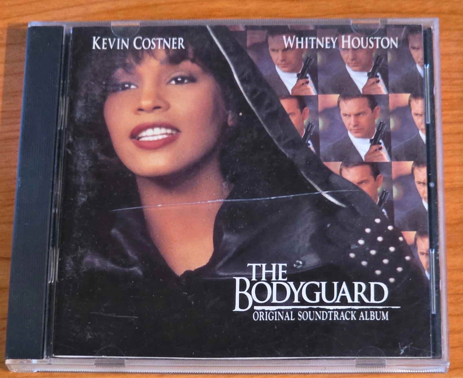 The Bodyguard Original Soundtrack CD Whitney Houston Kevin Costner Arista 1992
