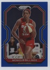2021 Panini Prizm WNBA Blue Prizm 98/149 Monique Billings #5 mv7