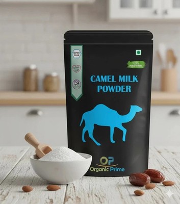 New Original Pure High Protein & Calcium Camel Raw Strong Milk Powder - 200 gm