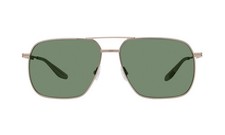 Barton Perreira 007 Royale Sunglasses — Gold/Bottle Green, NEW