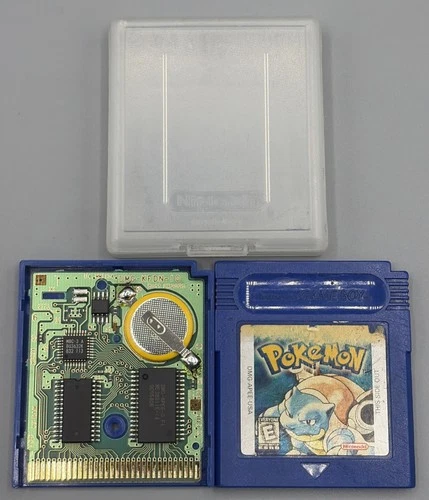New ListingPokemon Blue Version Nintendo Game Boy, 1998 GBC Authentic💯 New Battery✅