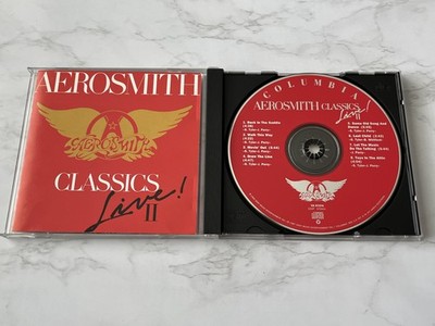 Aerosmith Classics Live II CD ORIGINAL PRESS 1987 Columbia CK 57370 Steven Tyler