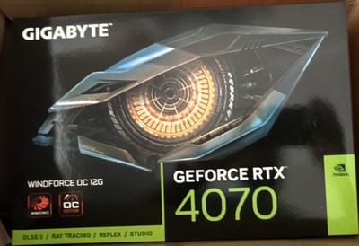 GIGABYTE NVIDIA GeForce RTX 4070 WINDFORCE OC 12GB Graphics Card