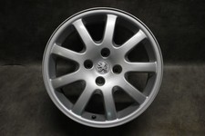 1x Original Peugeot 206 CC Alufelge 6,5J x 16 Zoll ET 28 LK 4x108