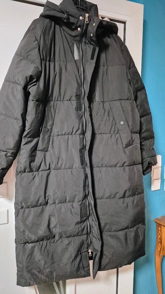 Steppmantel Daunenmantel JJRS langer Mantel langer Parka - Gr. L / XL