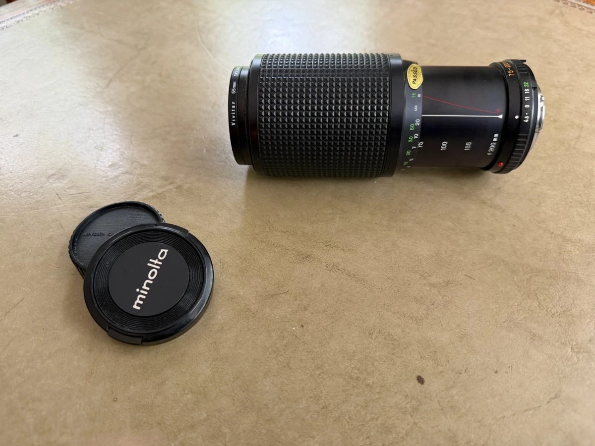 Minolta f/4.5 Camera Lenses 75-200mm Focal for sale | eBay