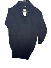 NWT Black BTFBM Long Sleeve Dress Sweater Dress Size L