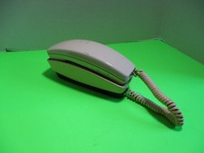 Vintage GTE Rotary Dial Wall Desk Top Slim Phone WORKS BUT DOES NOT RING