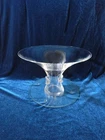 Vintage Signed Steuben Art Glass Thumbprint Vase Designed By George Thompson
