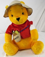 Disney LARGE Plush Winnie the Pooh Bear with Hat Honey