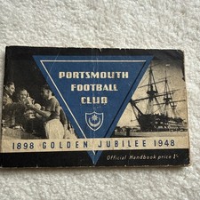 Portsmouth Football Club 1898 Golden Jubilee 1948 Official Handbook 