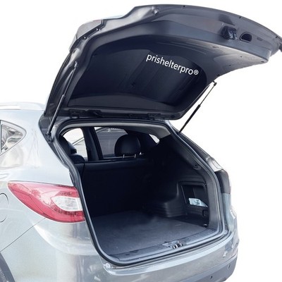 Fit For Hyundai Tucson 10-15 Rear Windshield Black Silver Privacy Camp Sunshade