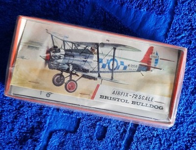 Bristol Bulldog 1:72 Airfix, gebraucht, sehr alt!