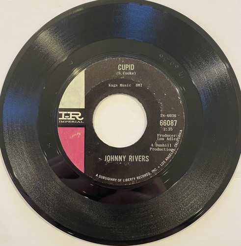 Johnny Rivers – Midnight Special / Cupid – Imperial - 66087 – 1965 45 RPM 7" - Picture 4 of 4