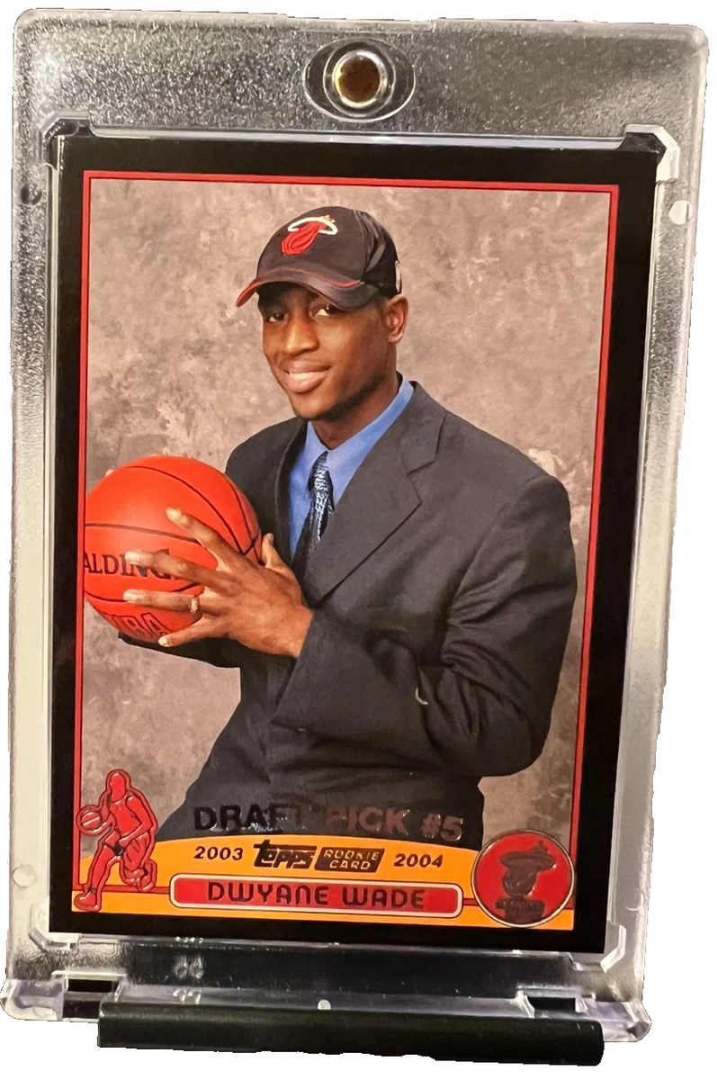 Topps Dwyane Wade Basketball Rookie Sports Trading Cards