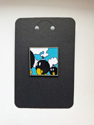 Super Mario- Characters: Bob-omb Battlefield Level Super Mario 64 Enamel Pin