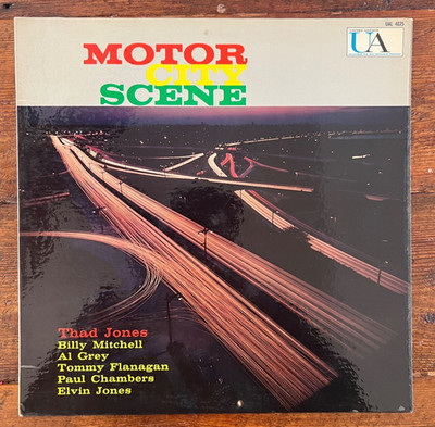Thad Jones Sextet   Motor City Scene LP United Artists UAL 4025 MONO DG 1959 M-